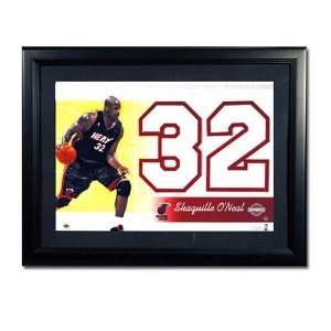 NBA Jersey Numbers Collection Miami Heat   Shaquille ONeal  