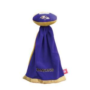  Baltimore Ravens Plush NFL Football with Attached Security 