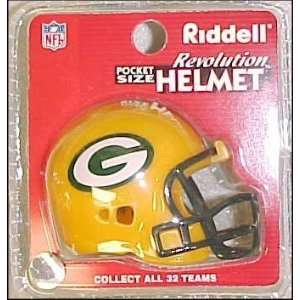   Bay Packers NFL Pocket Pro Single Football Helmet