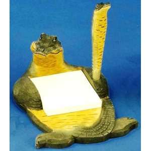  Alligator Note Pad Holder with Pen 
