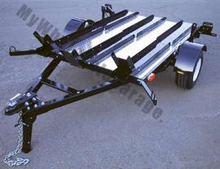 4x6 FOLD STAND UP Motorcycle Hauler Carrier Trailer  