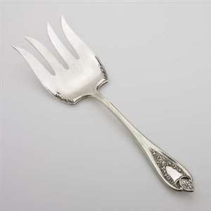  Old Colony by 1847 Rogers, Silverplate Salad Serving Fork 
