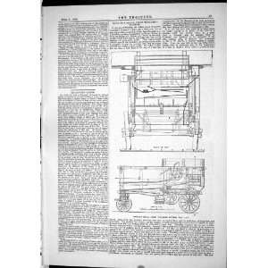  Mantle Single Crank Thrashing Machine Engineering 1883 