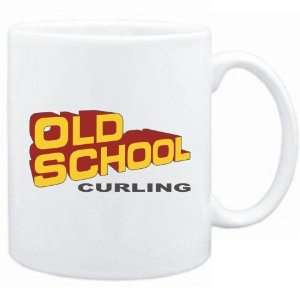  New  Old School Curling  Mug Sports