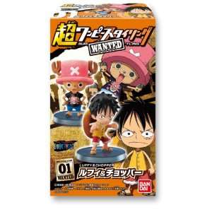  Super One Piece Styling Trading Figures WANTED Complete 