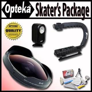 Opteka Deluxe Skaters Package (Includes the OPT SC37FE Platinum 