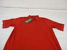 NEW 2012 SUN MOUNTAIN SHORT SLEEVE POLO GOLF SHIRT (RED) LARGE NEW 
