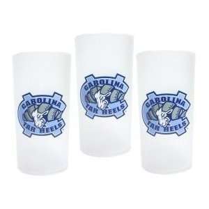  North Carolina Tar Heels NCAA Tumbler Drinkware Set (3 