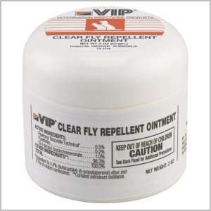  VIP Clear Fly Repellent Ointment   2 oz.