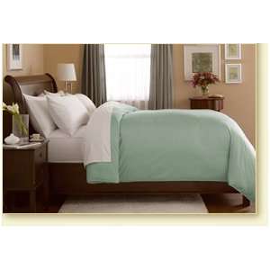   Coast Oversized 600tc Duvet Cover (Moss Green)   Queen