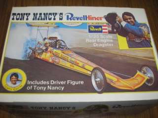 REVELL LINER TONY NANCY DRAGSTER MODEL KIT 1/25 CAR  