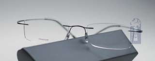 Hingeless Rimless Titanium Eyeglasses Eyewear Gun like Silhouette 