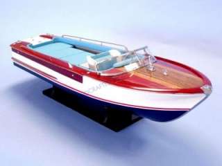 Riva Junior 32 Race Boat Model Wooden Ship NEW  