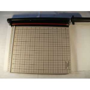  Boston 26912 Guillotine Paper Cutter Trimmer 12 Very Nice 