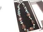 Deb Guyot TURQUOISE & SMOKEY QUARTZ SS Necklace