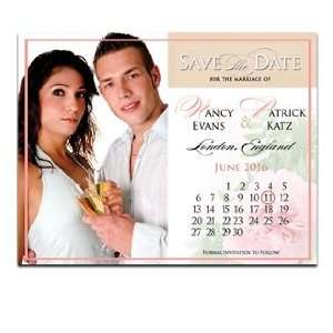    120 Save the Date Cards   Pink Carnation Joy