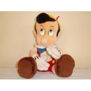  Disney Pinocchio Plush Toy Vintage 12 Inch Doll 