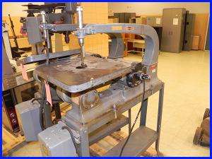 Rockwell Delta 24 Scroll Saw 40 440 1/3 HP Single Phase Commercial 