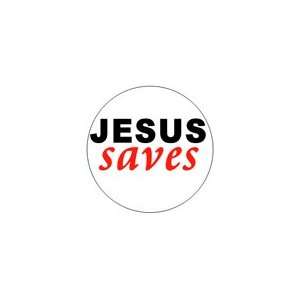   SAVES Pinback Button 1.25 Pin / Badge Religious Faith Prayer Christ