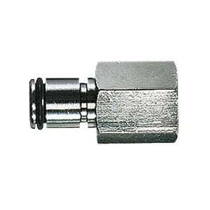  Metal Quick Disconnect NPT(F) Pipe Adapter Insert; Valved 