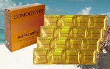 100 COMODYNES SELF TANNING TOWELETTES SUNLESS TANTOWELS  