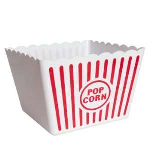  Plastic Popcorn Tub   8.5 Square