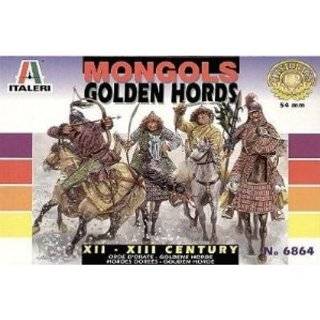XII XIII Century Mongols Golden Hords 8 Mounted Knights by Italeri