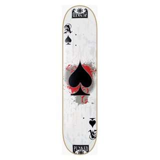  PUNKED ACE OF SPADES DECK  7.5