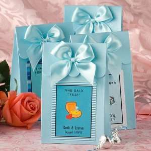 Baby Keepsake Blue Delivered with Love boxes from the Personalized 