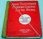 John Thompsons Modern Course For The Piano sheet music
