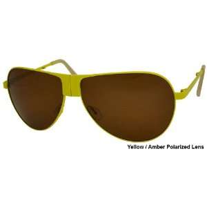   Polarized Sunglasses Yellow Frame/Amber Lens