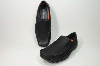 Delli Aldo Casual Shoes Black Men`s Size Vtg 0098  