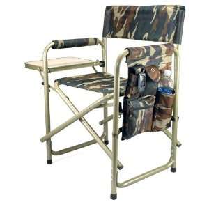  Portable Folding Sports Chair, Camouflage Patio, Lawn 