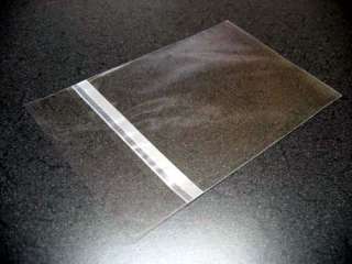 100 Standard DVD case OPP Plastic Bags non shrink 6x8  