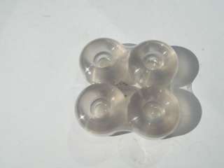 SKATEBOARD CLEAR COLOR WHEELS SIZE 52x31mm 99A  
