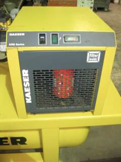   ROTARY SCREW AIR COMPRESSOR 10 HP W/ KRD025 AIR DRYER & TANK 31 CFM