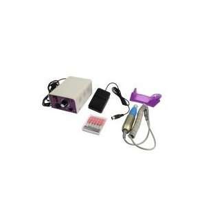  Electric Nail Manicure Drill File Machine with Foot Pedal 