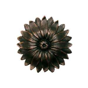   Parts Sunflower Medallion   1 Pair 3 7 8 Inch Projection Home