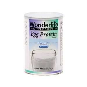  Egg Protein Powder, Vanilla Flavor 12 oz. Health 
