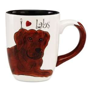   Gift Rescue Me Now Cocoa the Chocolate Lab Dog Mug 