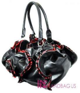   zebra endless ruffles shoulder handbag purse gorgeous zebra print
