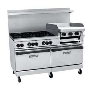  Vulcan 60 SS 6B 24GB 60 Gas Endurance Restaurant Range 