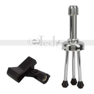 Butterfly Desk Talbe Tripod MIC Microphone Stand Holder  