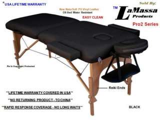 MASSAGE TABLE NEW BED PORTABLE+4 COLOR CHOICES+FREE SHEET+CRADLE COVER 