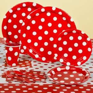  Red Polka Dot Party Pack for 18 Toys & Games