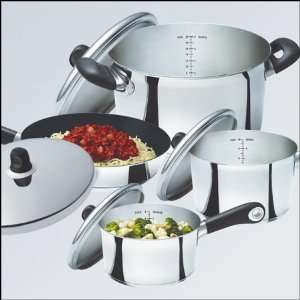  Revere Traditions 8pc Stainless Steel Cookware Set 