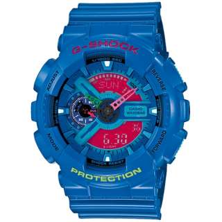 2012 New Casio G Shock Resistant Analog Digital Blue X Large Watch 
