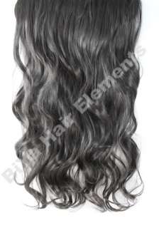 20 ONE PIECE CLIP IN HAIR EXTENSIONS CURLY FULL HEAD  5 LAYERS WEFTED 