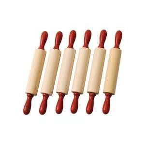  Dough Rolling Pins   Set of 6 Toys & Games