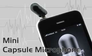 Mini Flexible Mic Microphone Recorder For ipod Touch Nano iphone 3G 